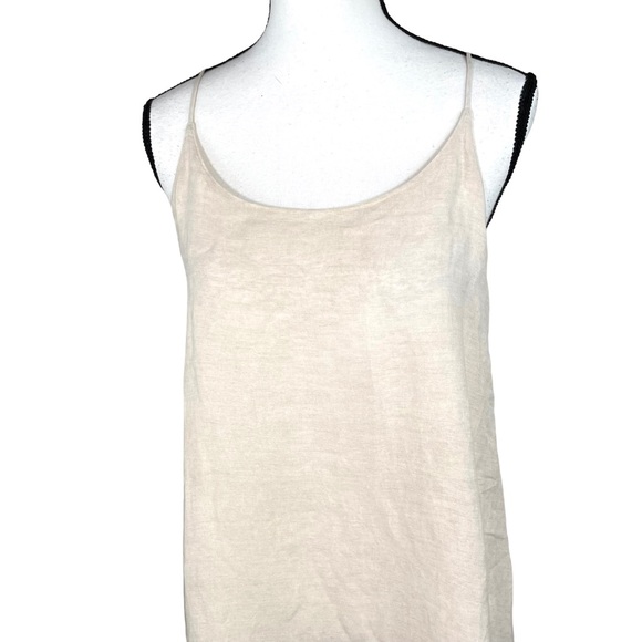 L. Bates Flax Tencel Sleeveless Maxi Dress - Picture 7 of 7